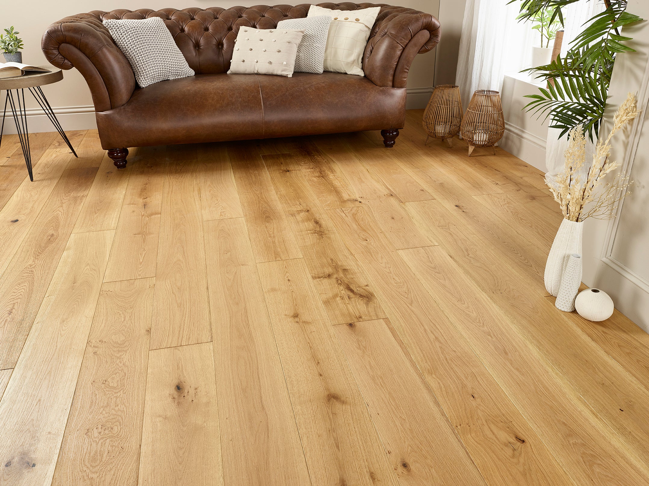 Natural Brushed Oiled Premium