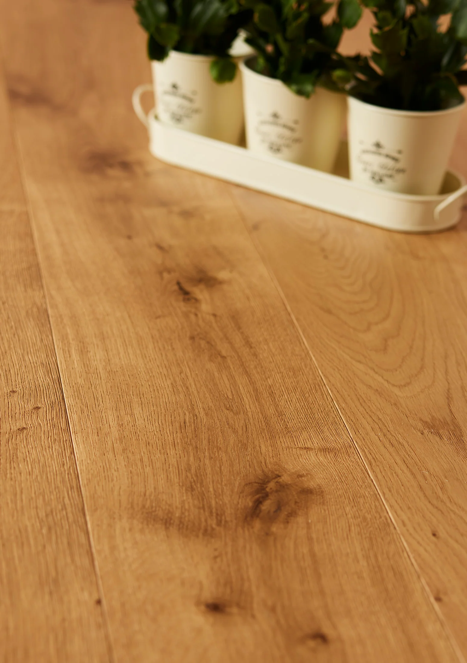 French Oak Rustic Brushed Oiled Plank - Image 2