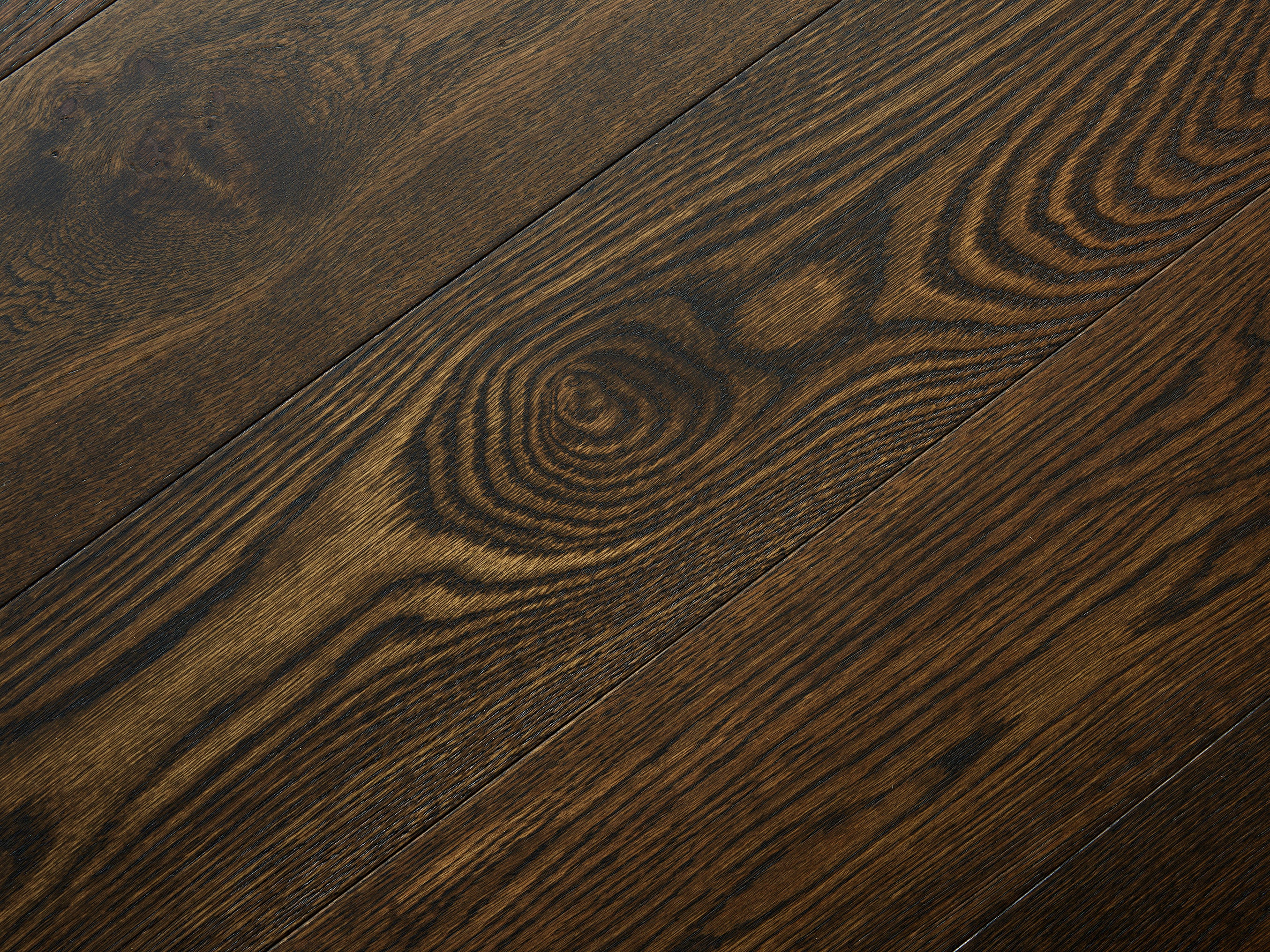 French Oak Rustic Dark Stained Plank - Image 5