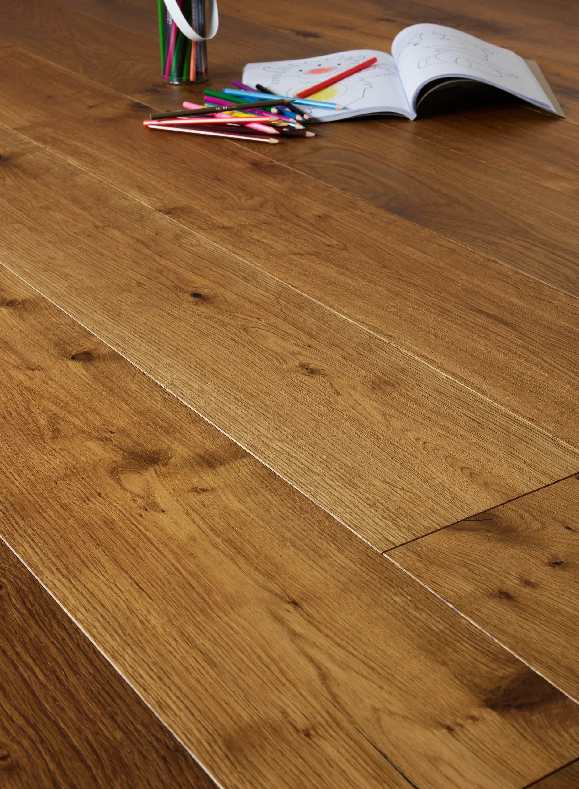 French Oak Rustic Smoked Plank - Image 4