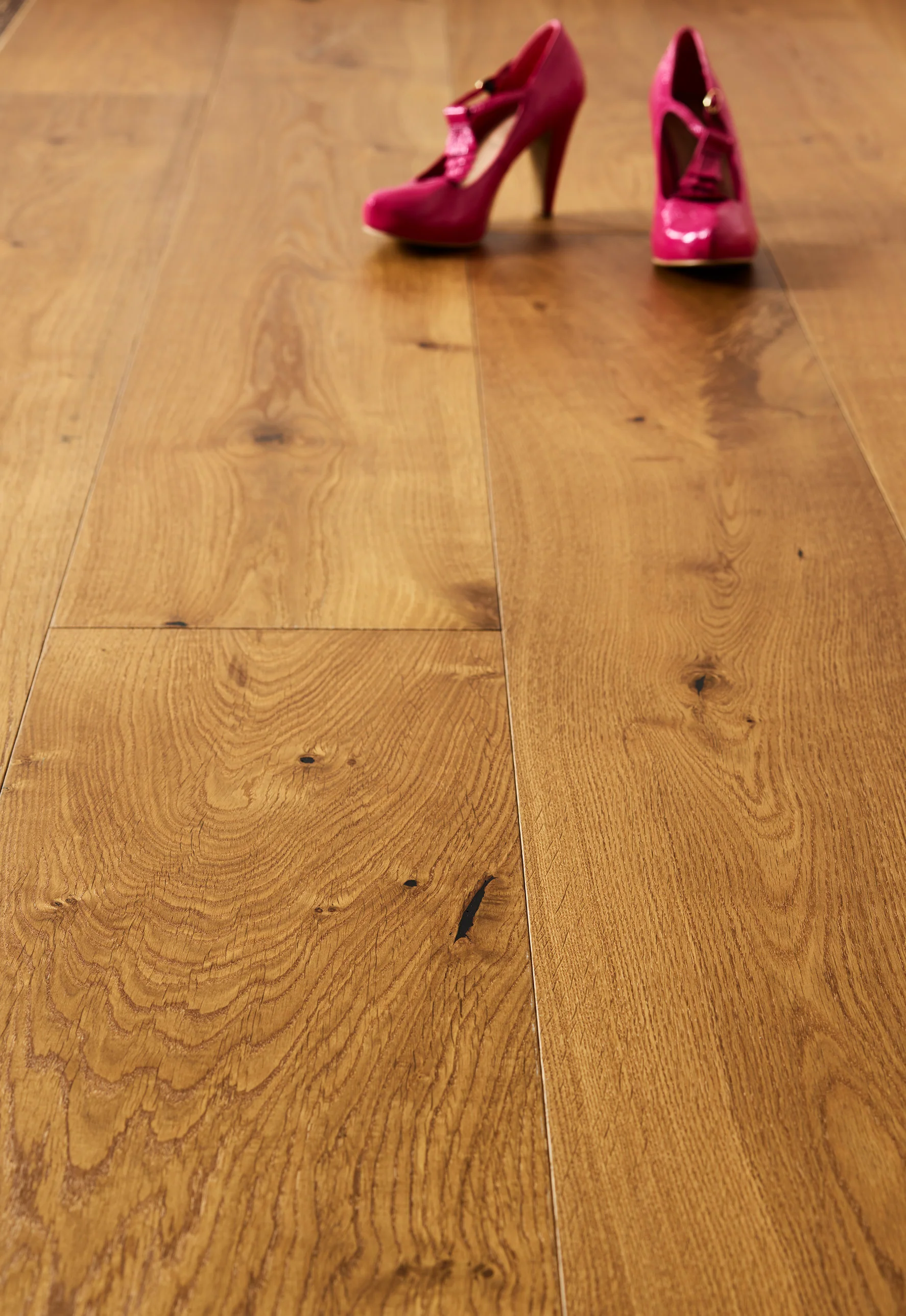 French Oak Rustic Extra Wide Smoked Brushed - Image 2