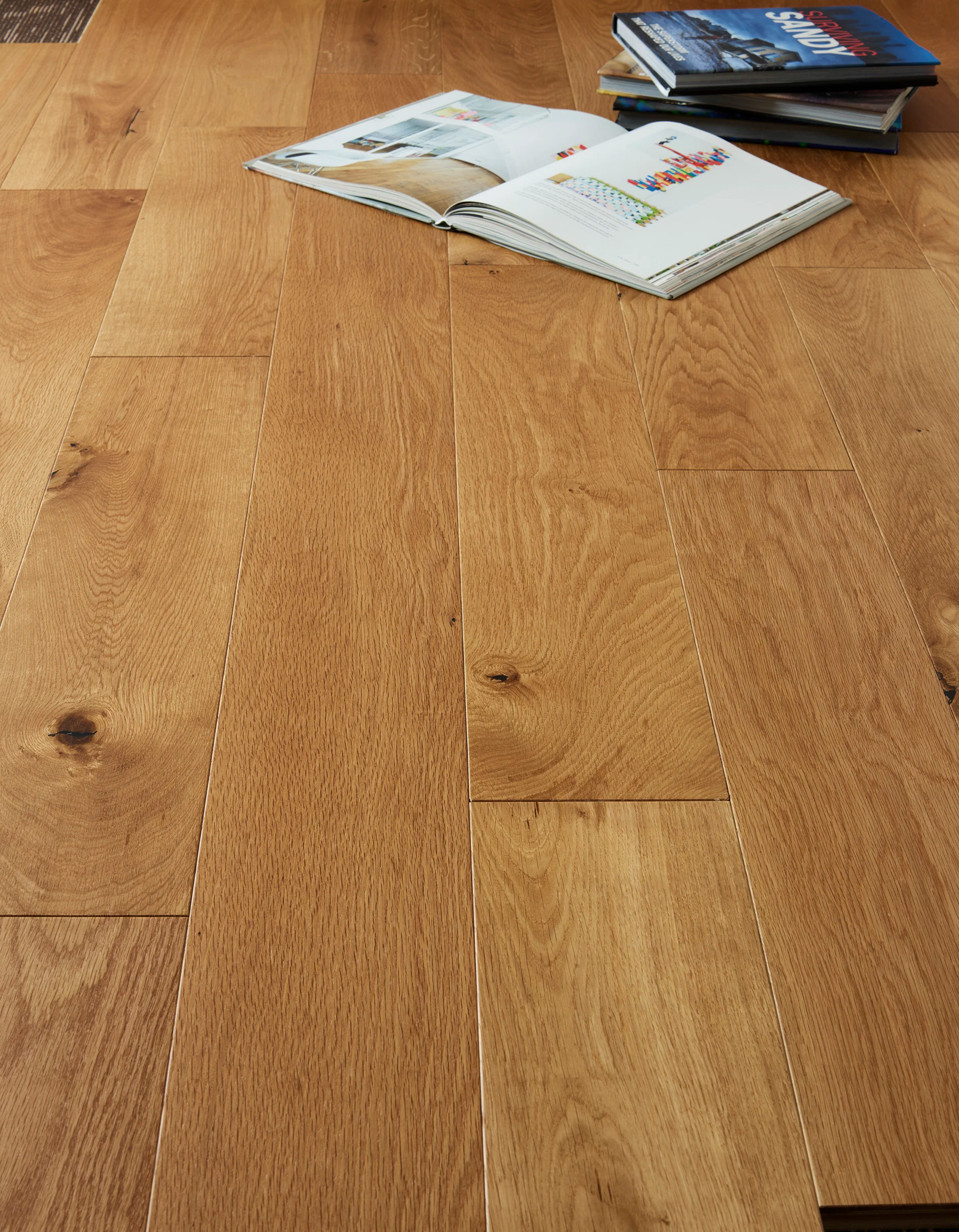 French Oak Character Brushed UV Oiled