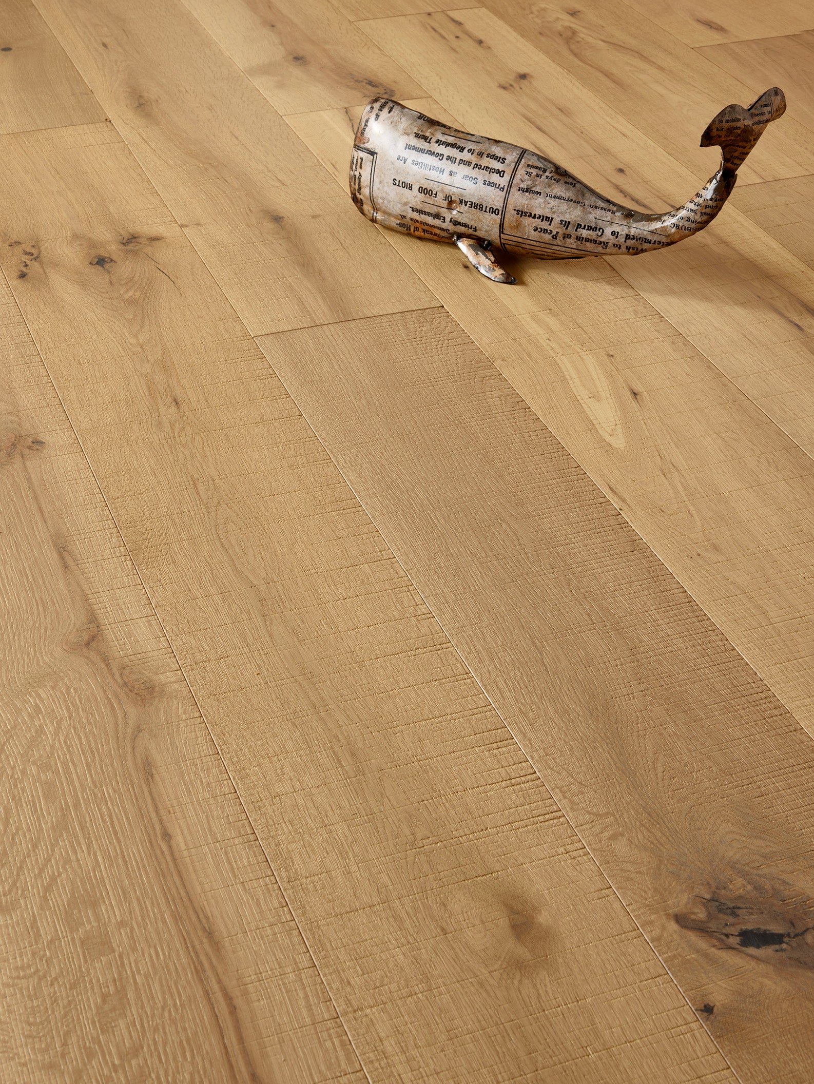 French Oak Sawn Raw Plank