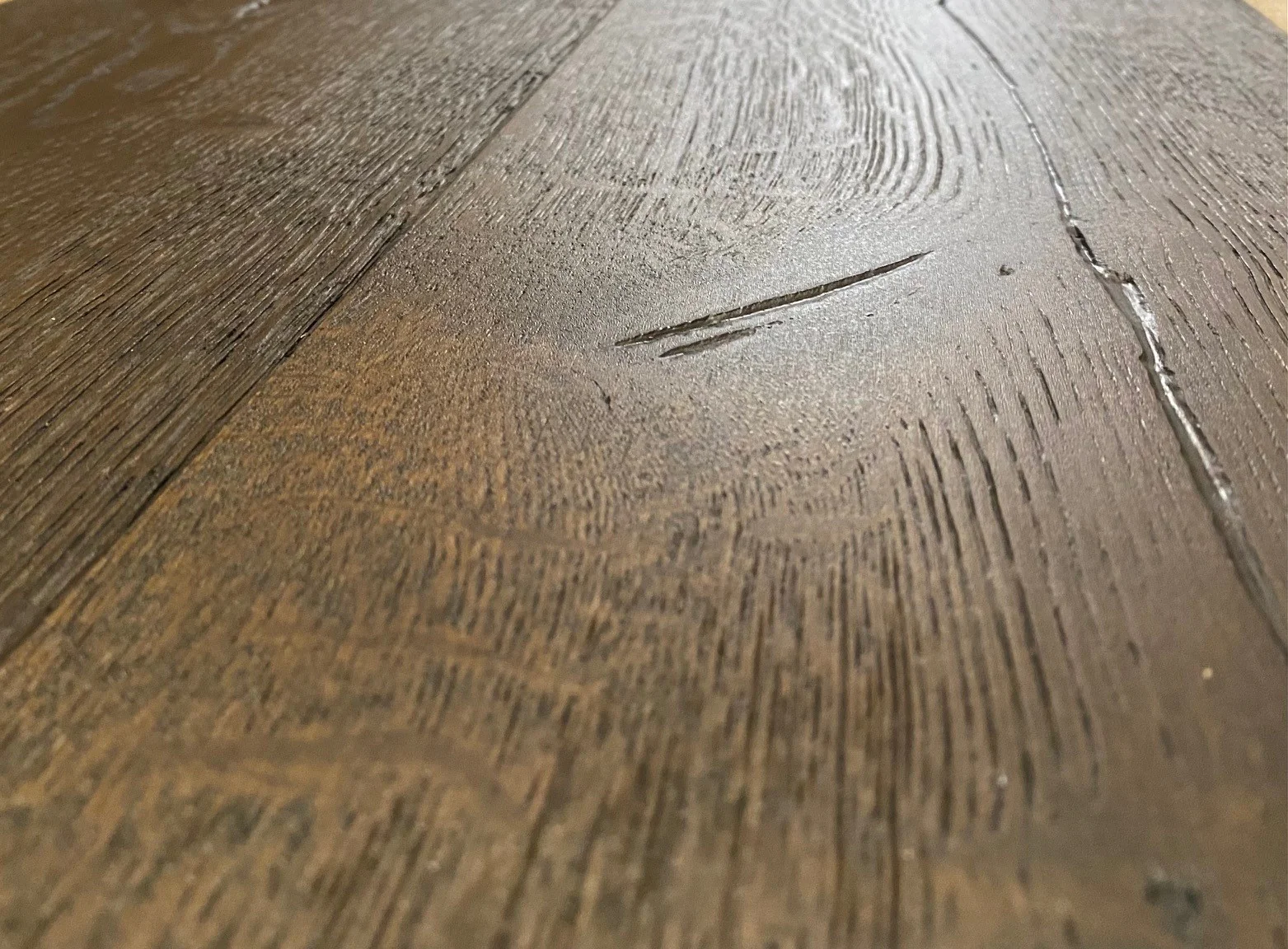 French Oak Rustic Plus Dark Smoked Plank - Image 2