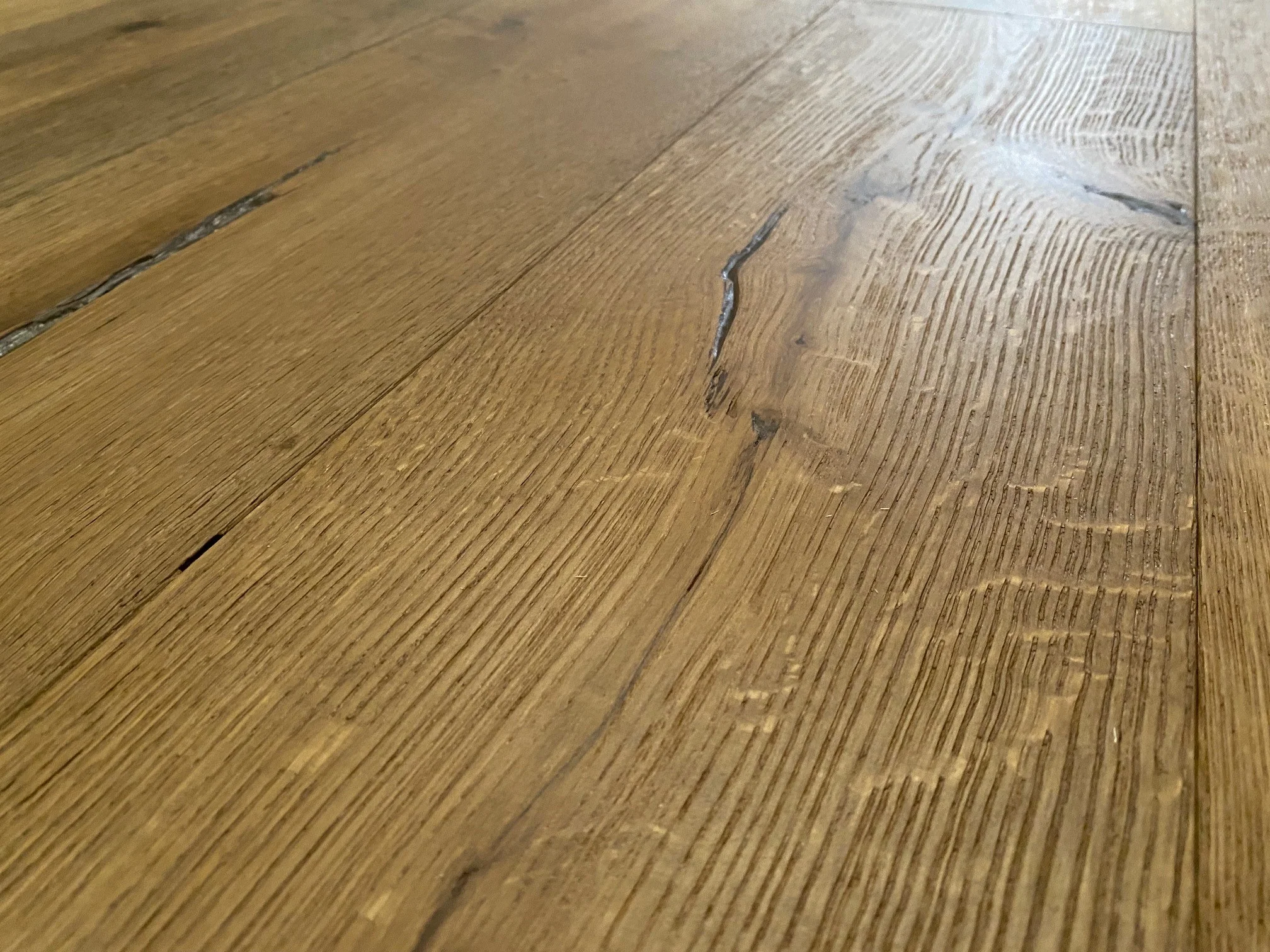 French Oak Rustic Plus Heavy Brushed Smoked - Image 2