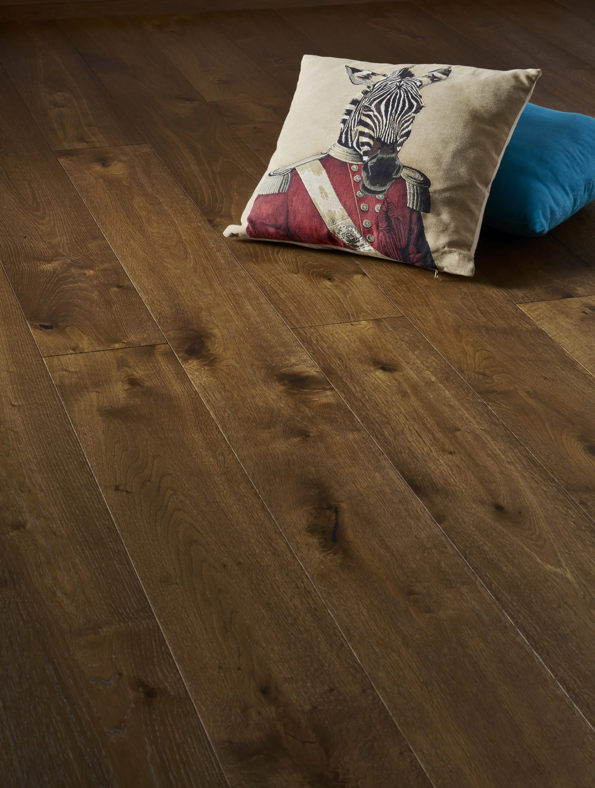 French Oak Rustic Dark Smoked Plank - Image 2