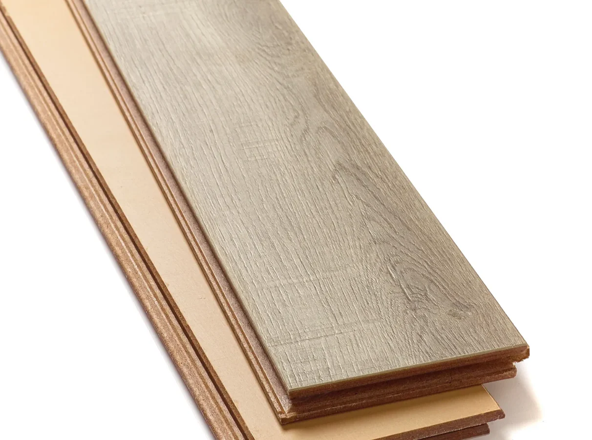 Grey Beige Oak Oslo 12mm Herringbone Laminate - Image 2