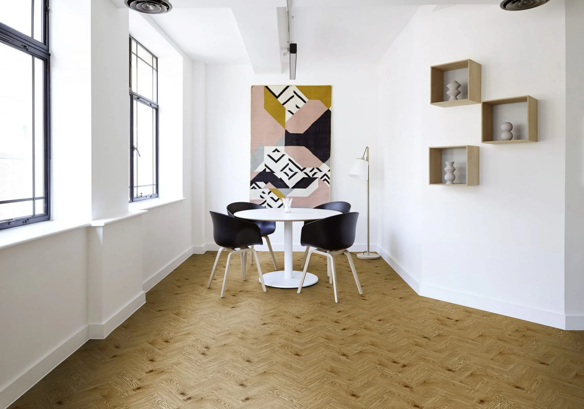 Luvanto | Contemporary Herringbone Design Country Oak