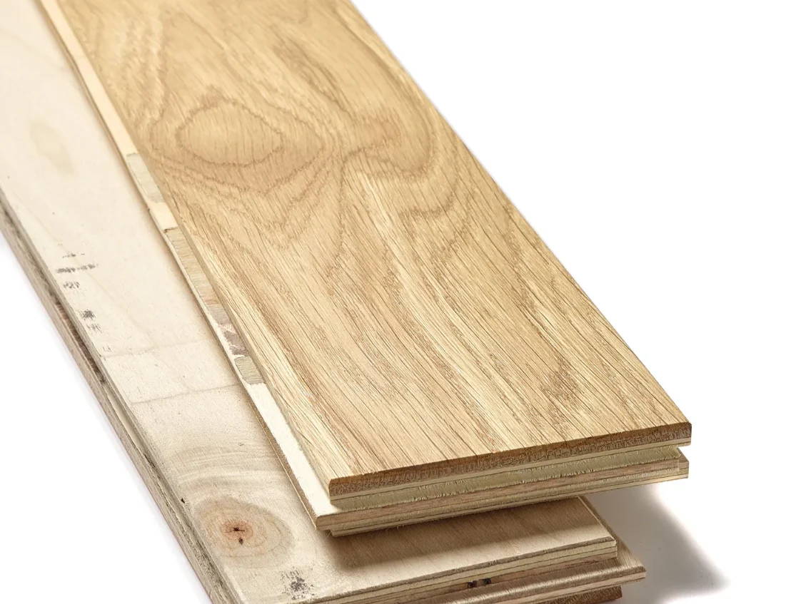 Natural Brushed Lacquered Herringbone - Image 2