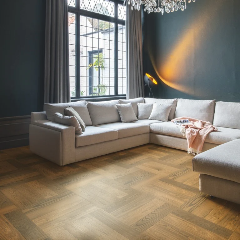 Quickstep | Disegno Cinnamon Raw Oak Herringbone - Image 4