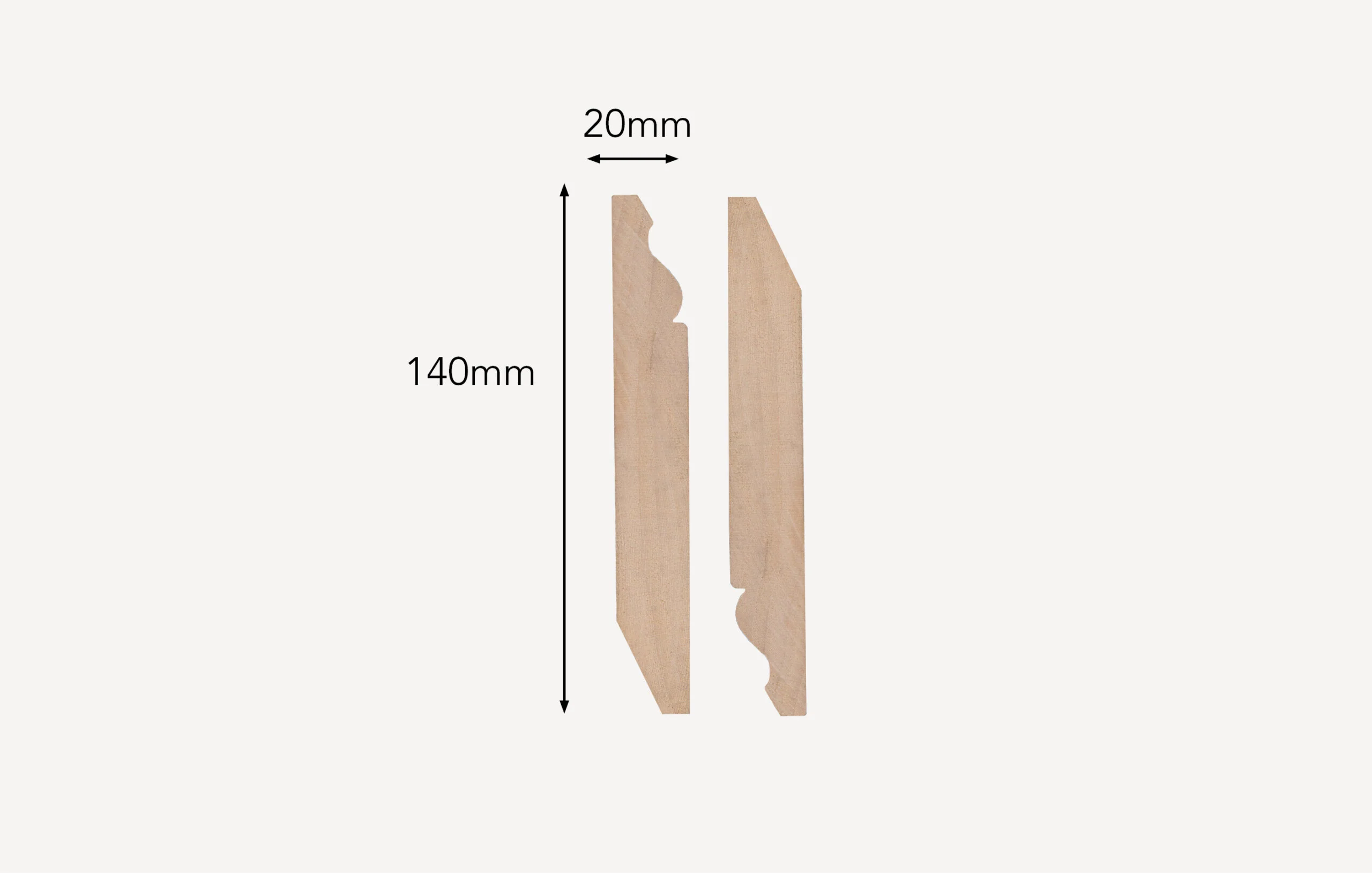 Ted Todd | MDF Skirting Board (Sold per linear meter) - Image 2