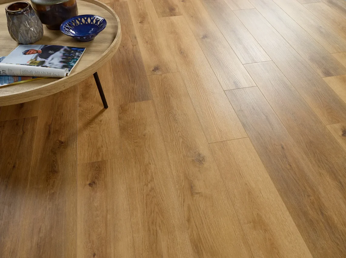 Warm Oak SPC Rigid Core Click Vinyl - Image 3