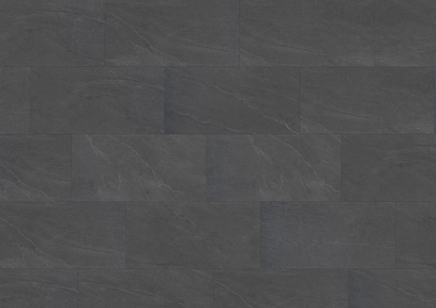 Charcoal Slate Tile SPC Rigid Core Click Vinyl - Image 3
