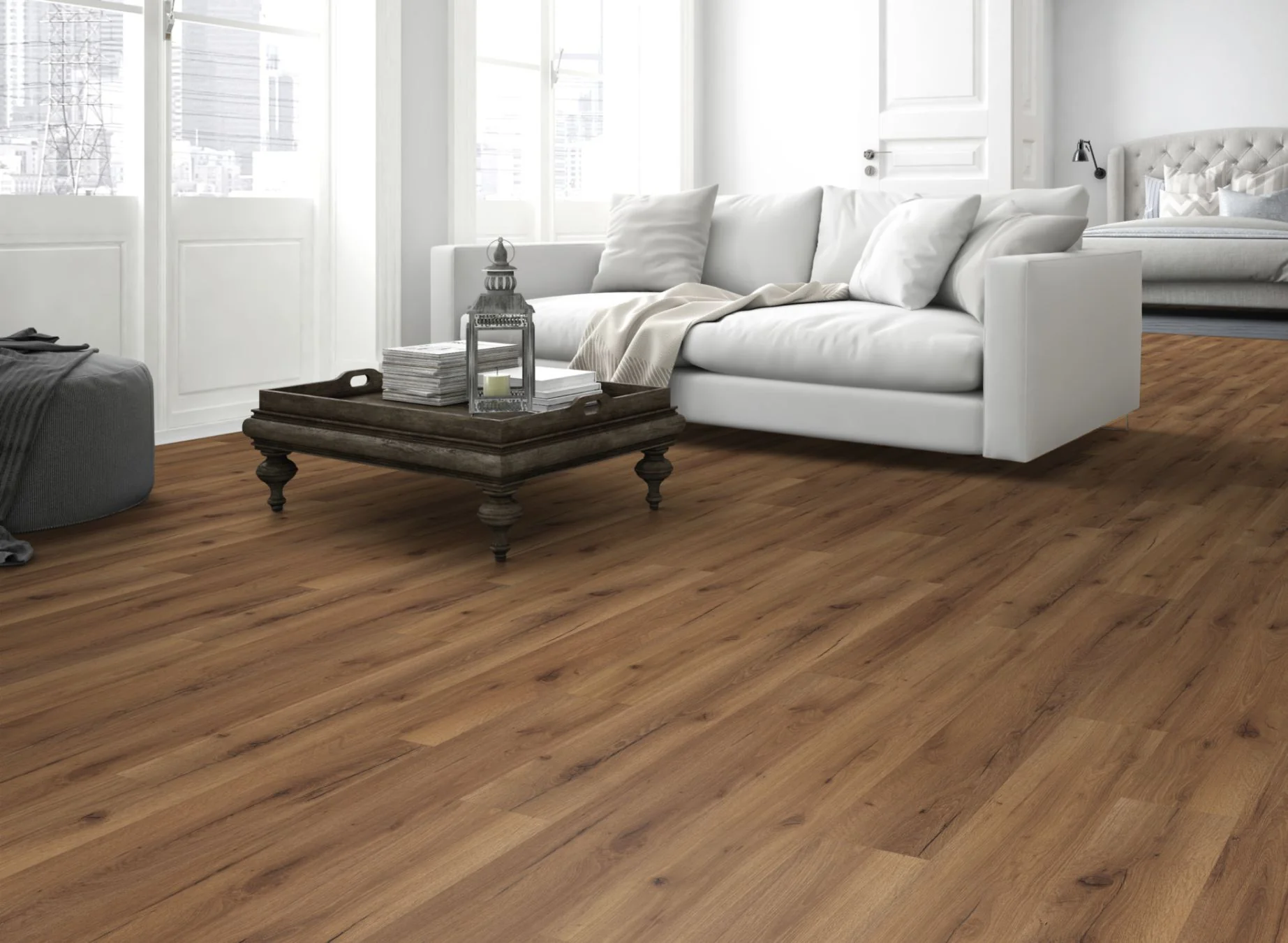 Premium 12mm Laminate Senior Oak Robust Fumed - Image 2