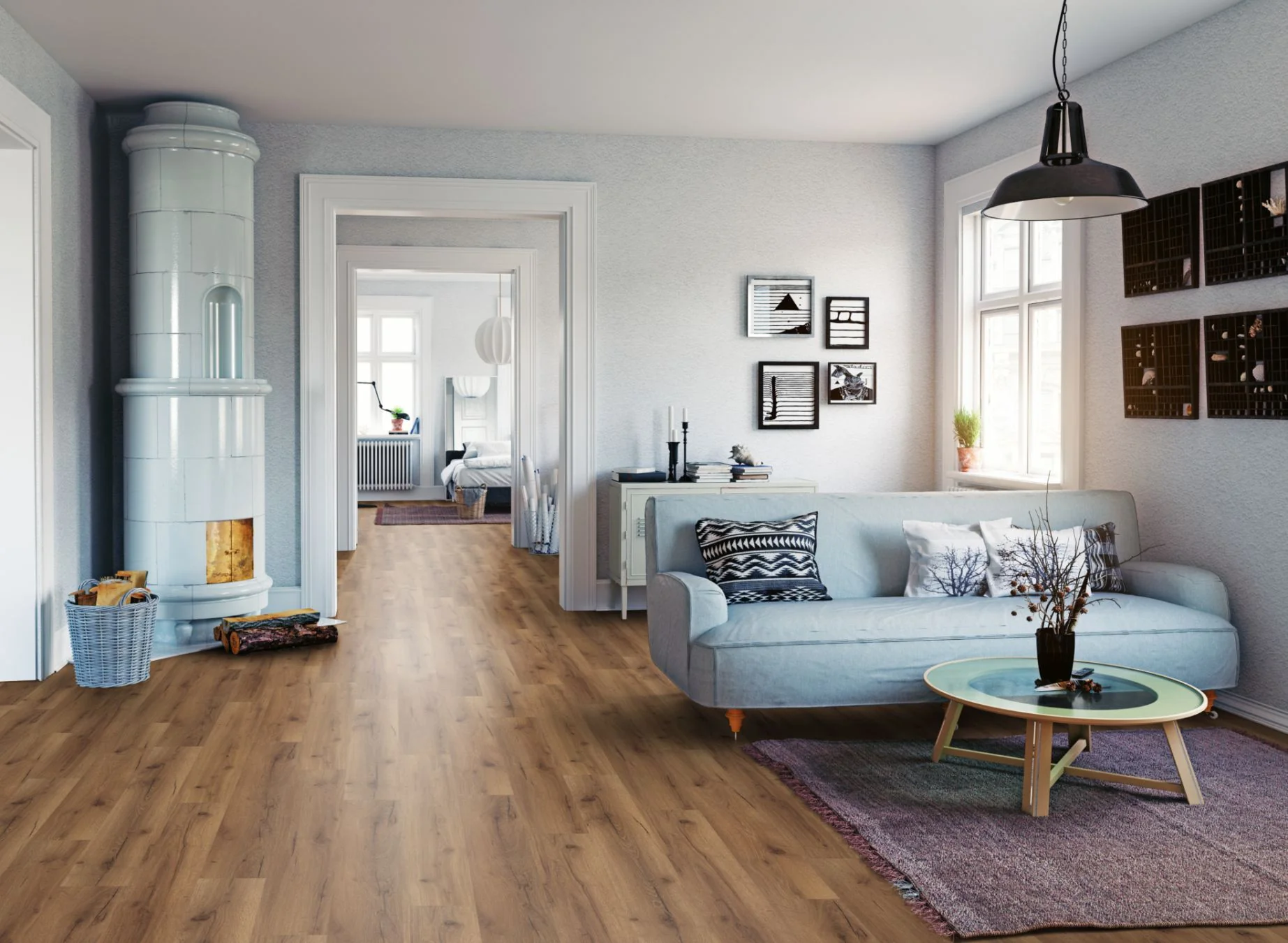 Premium 12mm Laminate Senior Oak Robust Fumed - Image 3