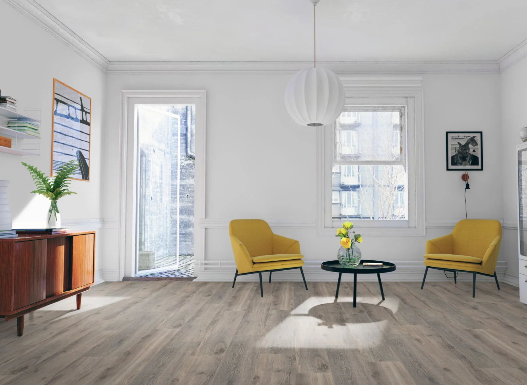 Premium 12mm Laminate Volcanic Oak - Image 2