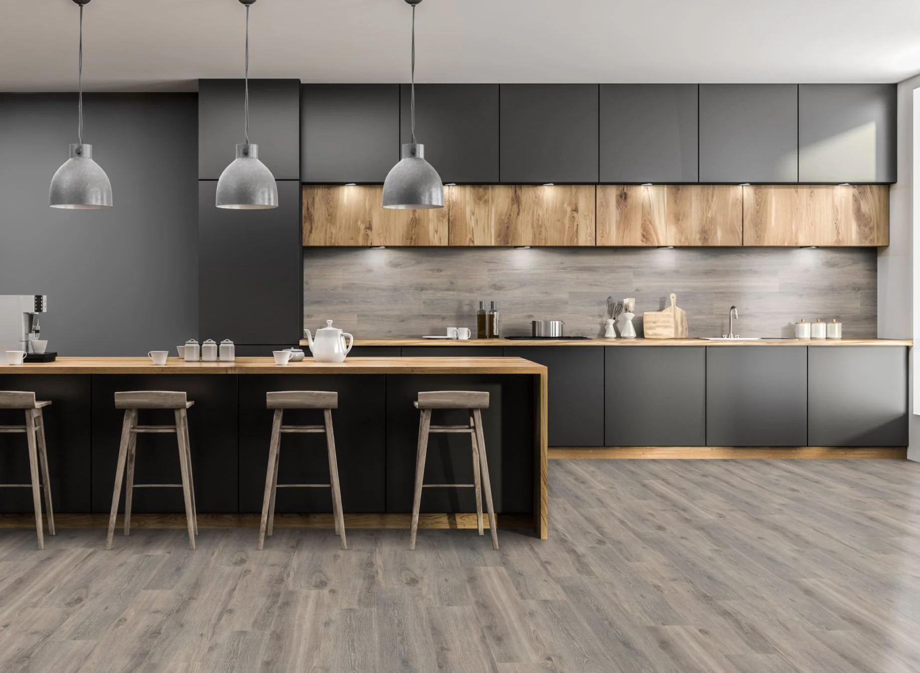 Premium 12mm Laminate Volcanic Oak - Image 3