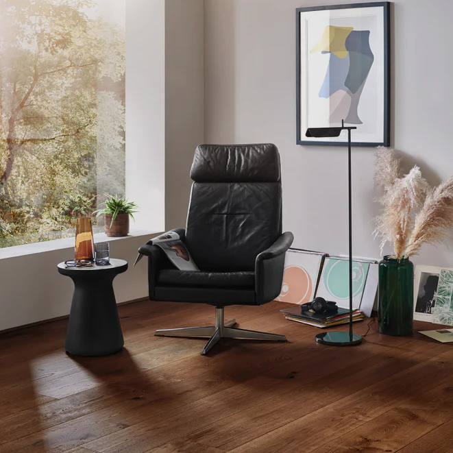 Woodpecker | Chepstow Distressed Charcoal Oak 240mm - Image 3