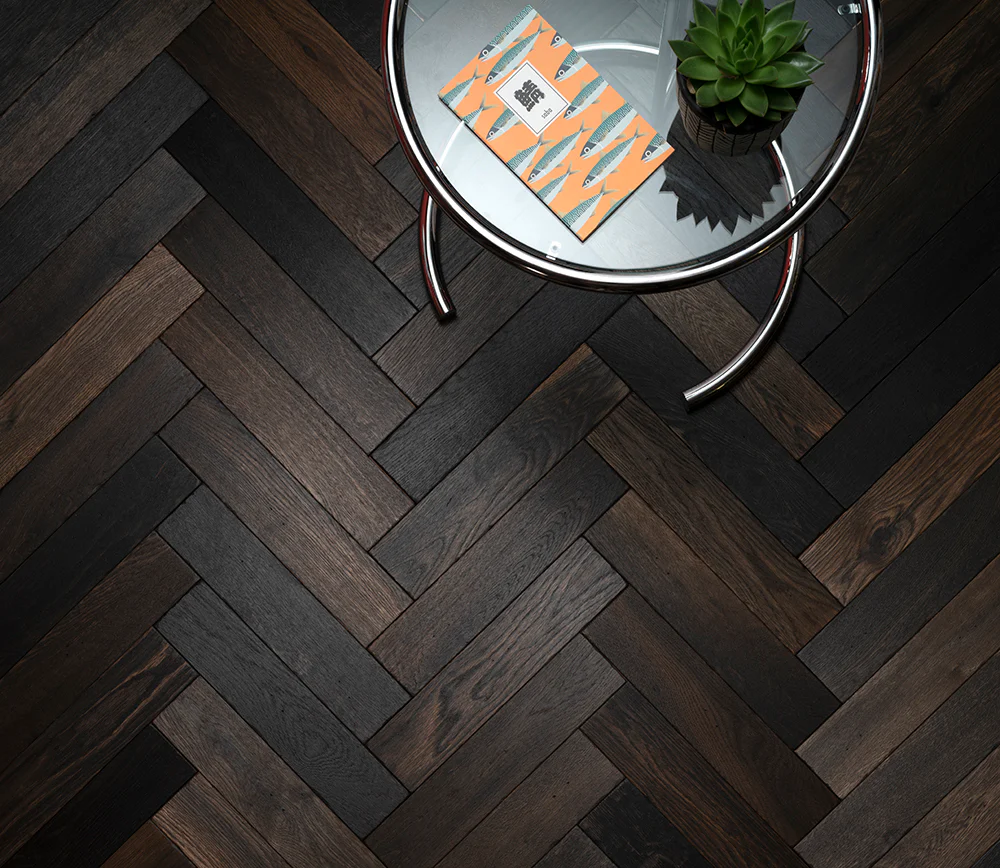 Woodpecker | Goodrich Charred Oak Herringbone - Image 3