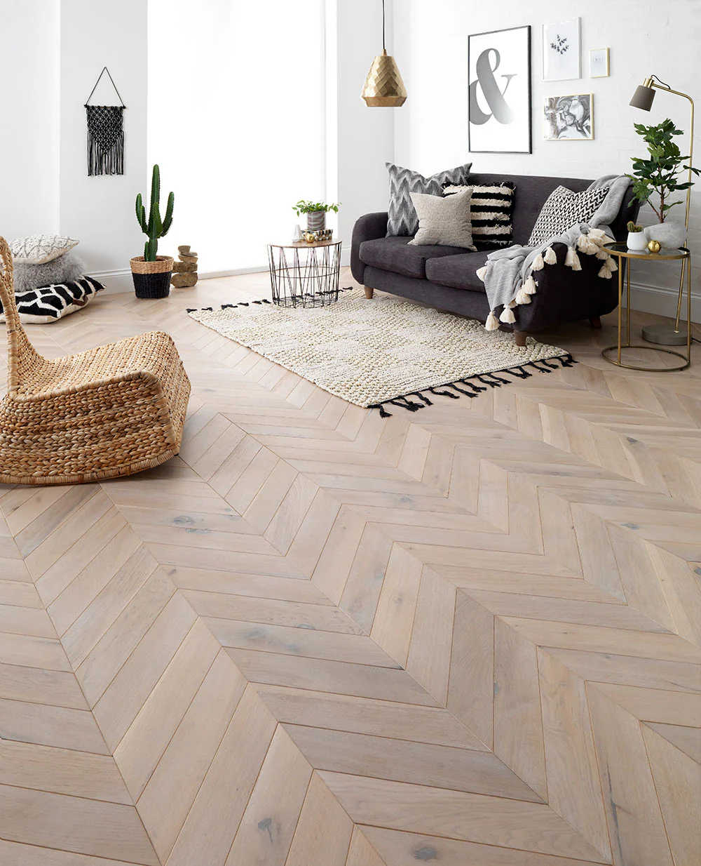 Woodpecker | Goodrich Feather Oak Chevron - Image 3