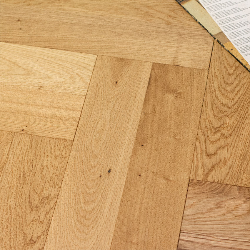 Woodpecker | Goodrich Natural Oak Herringbone - Image 3
