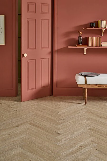 Woodpecker | Weymouth Almond Oak Herringbone